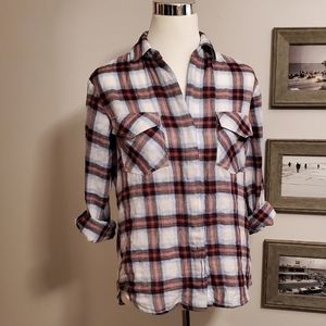 Sam Edelman plaid shirt
